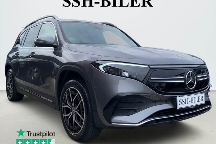 Grå Mercedes EQB250 fra 2023