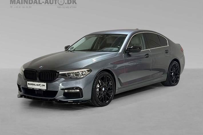Sort BMW 530d fra 2017