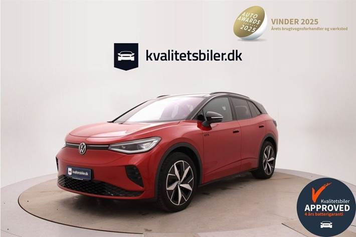 Rød VW ID.4 fra 2025