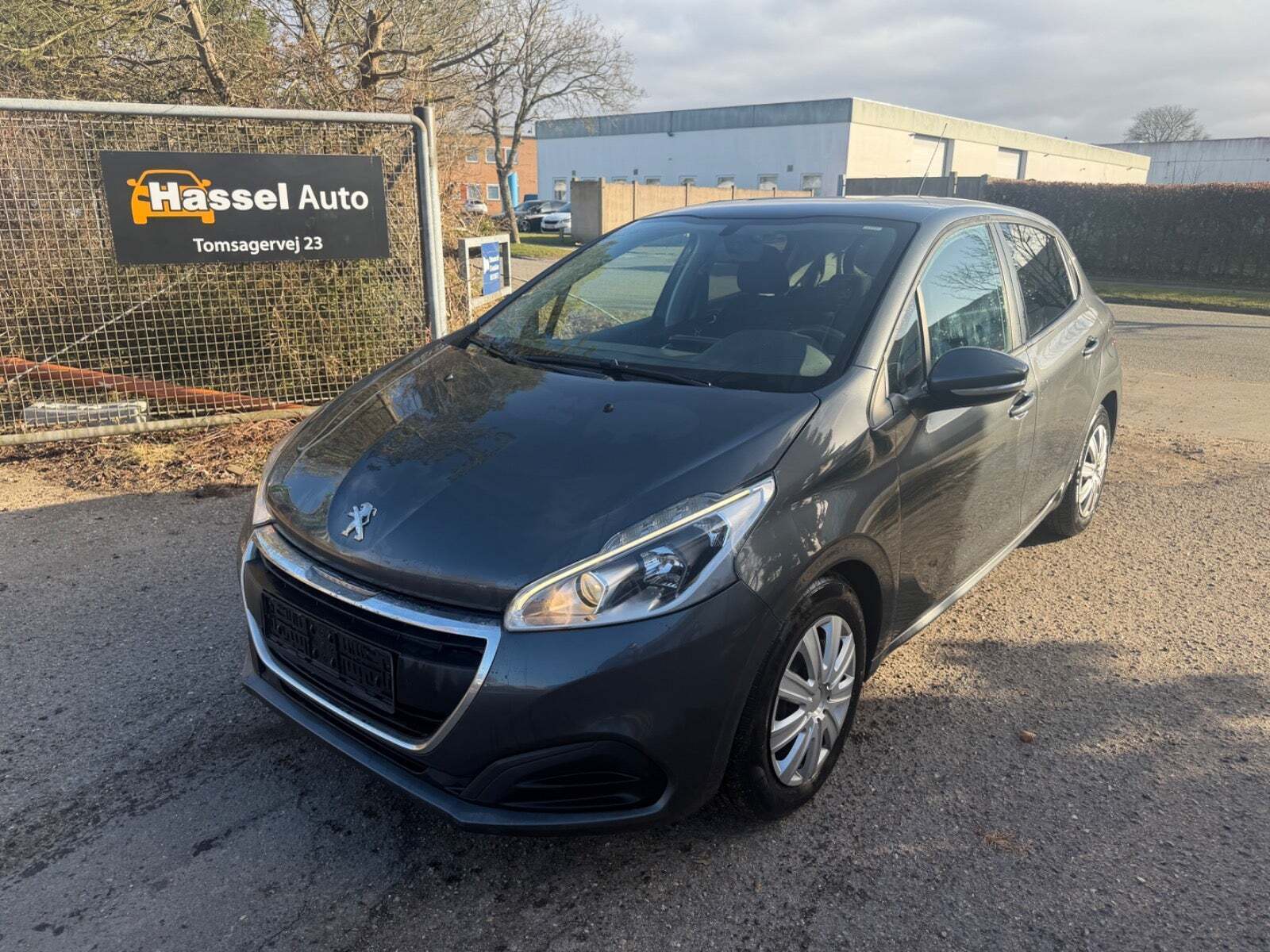 Grøn Peugeot 208 fra 2016
