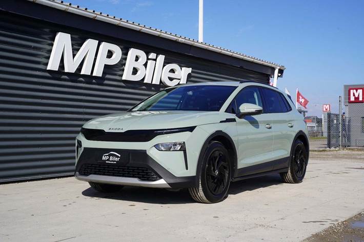 Grøn Skoda Elroq fra 2025