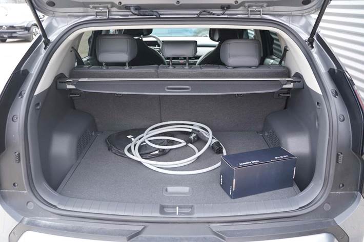 Grå Kia EV3 fra 2025