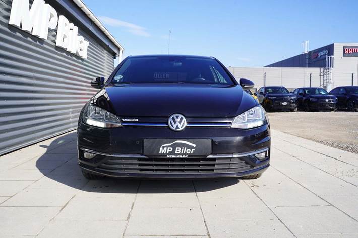 Sort VW Golf VII fra 2019