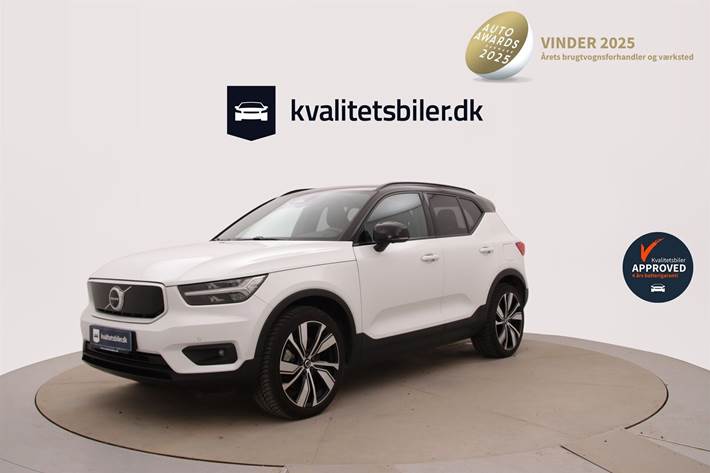Hvid Volvo XC40 fra 2021