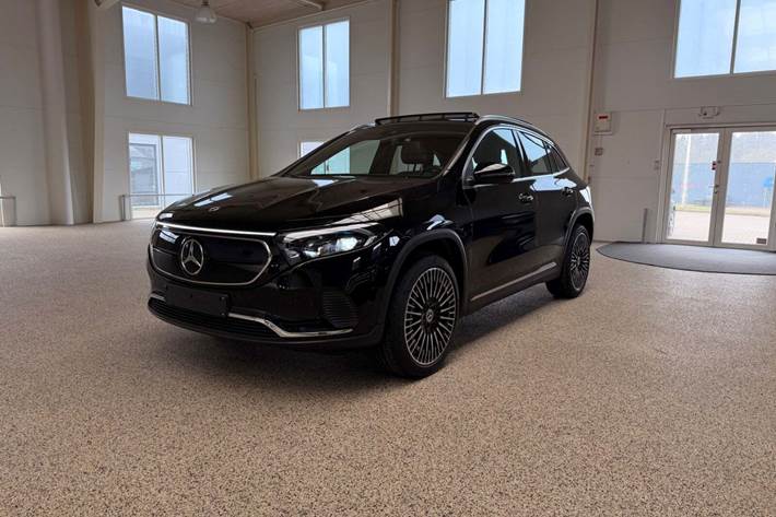 Sort Mercedes EQA250 fra 2023