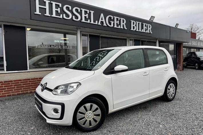 Hvid VW UP! fra 2017