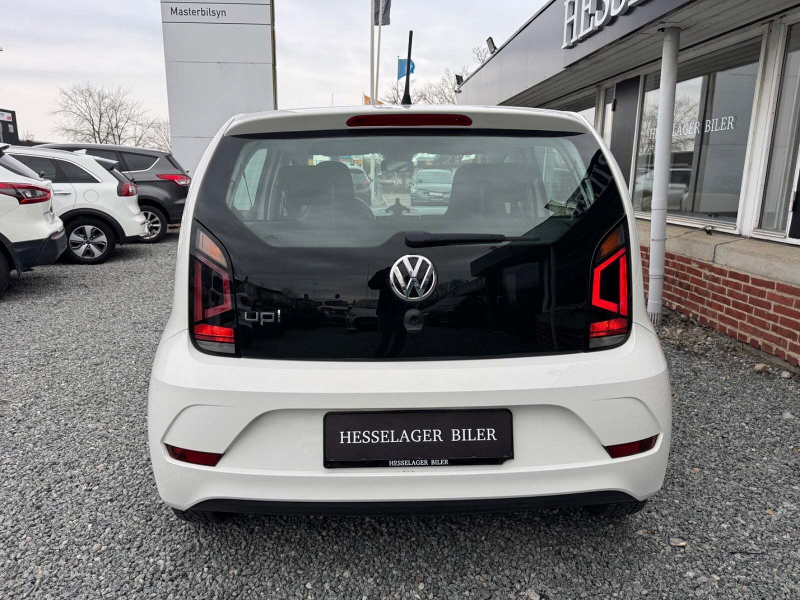 Hvid VW UP! fra 2017