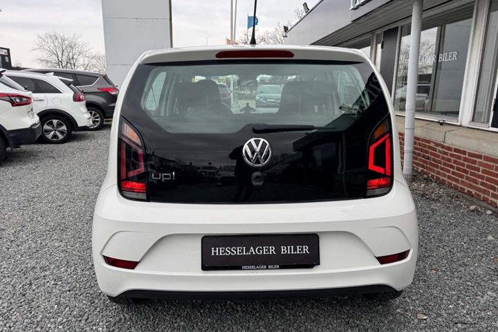 Hvid VW UP! fra 2017