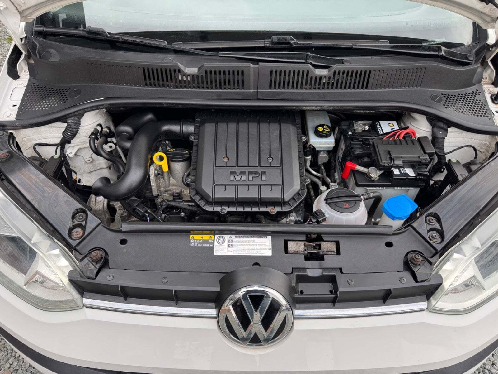 Hvid VW UP! fra 2017