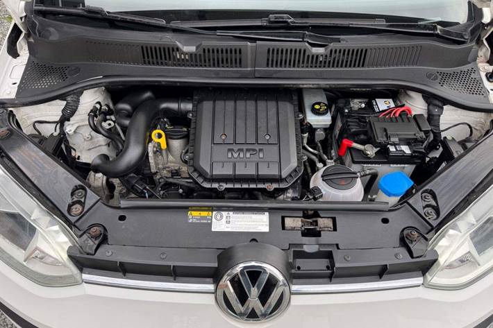 Hvid VW UP! fra 2017