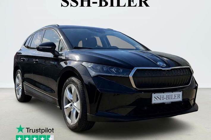 Sort Skoda Enyaq fra 2024