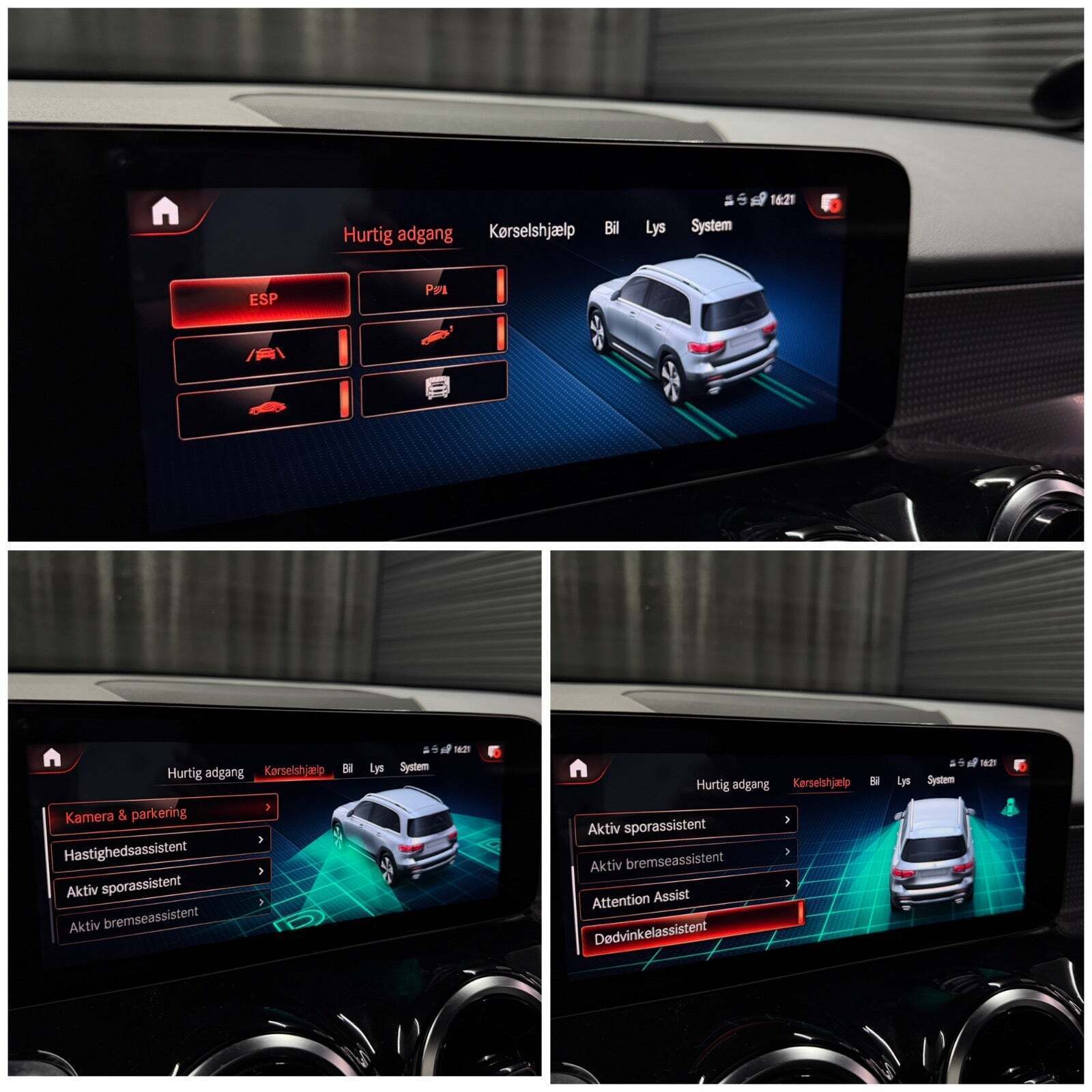 Sort Mercedes GLB220 d fra 2023