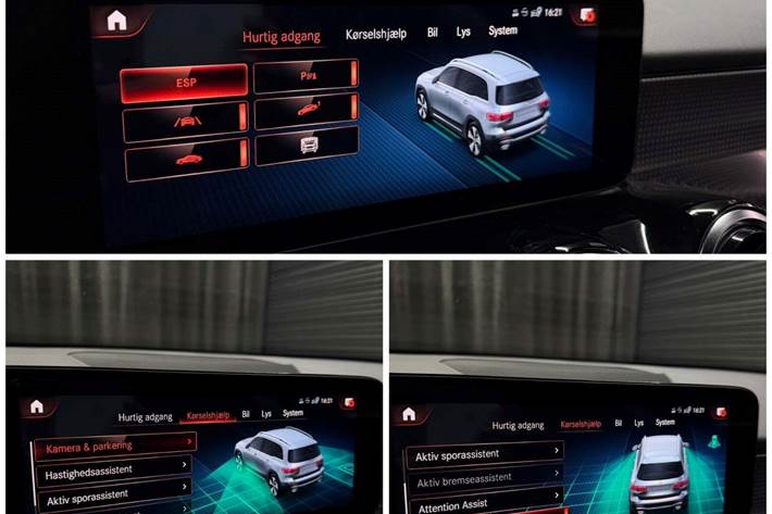 Sort Mercedes GLB220 d fra 2023