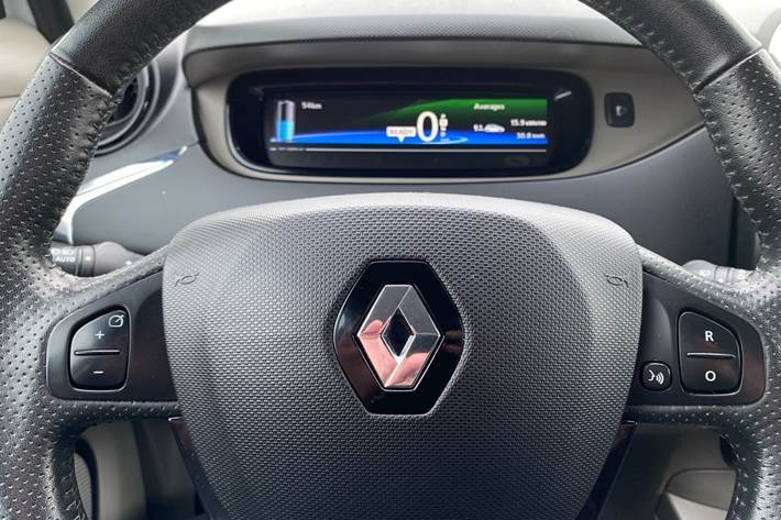 Hvid Renault Zoe fra 2016