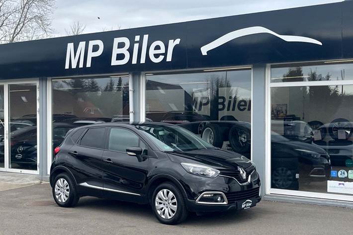 Sort Renault Captur fra 2013