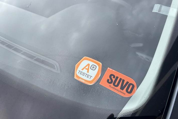 Grå Skoda Octavia fra 2019