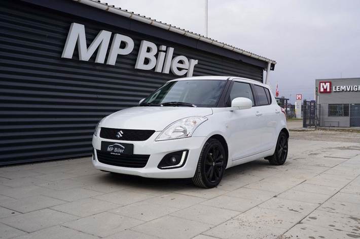Hvid Suzuki Swift fra 2016