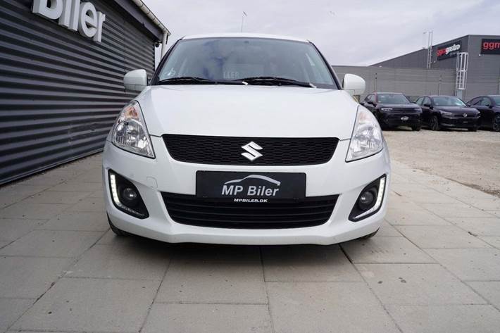 Hvid Suzuki Swift fra 2016
