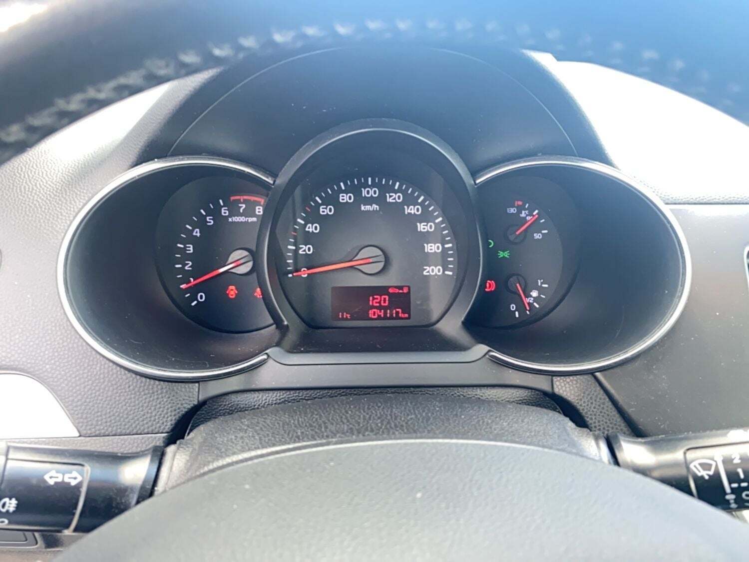 Grøn Kia Picanto fra 2017