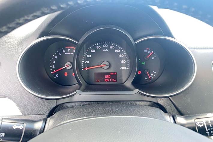 Grøn Kia Picanto fra 2017