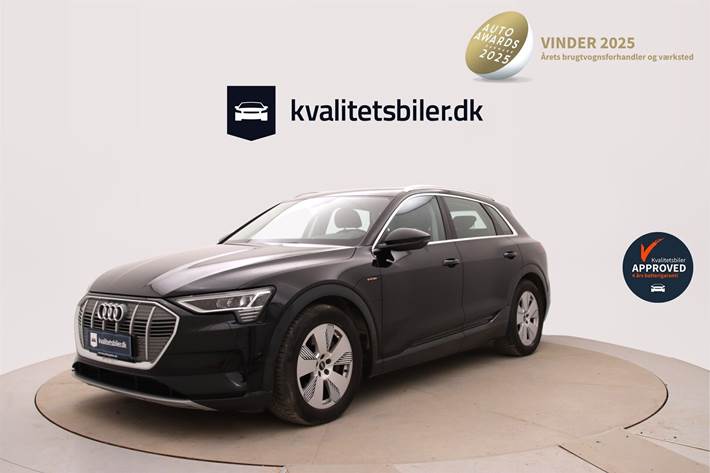 Sort Audi e-tron fra 2023