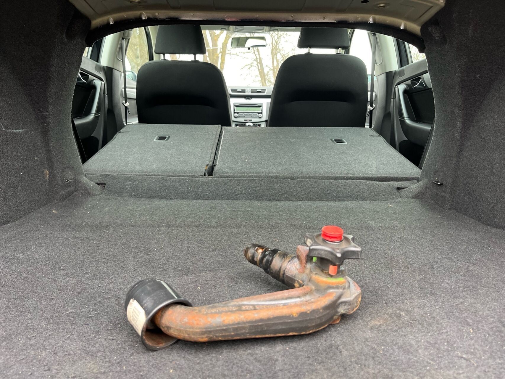 Sort VW Passat fra 2011