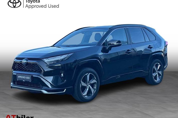 Sort Toyota RAV4 Plug-in fra 2022