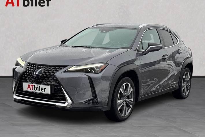 Sort Lexus UX fra 2022 set udefra