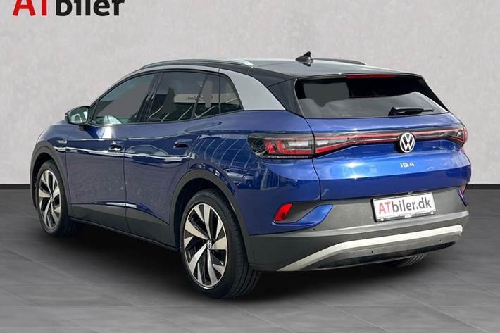 Blå VW ID.4 fra 2021