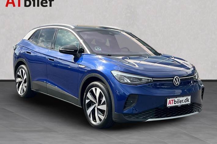 Blå VW ID.4 fra 2021