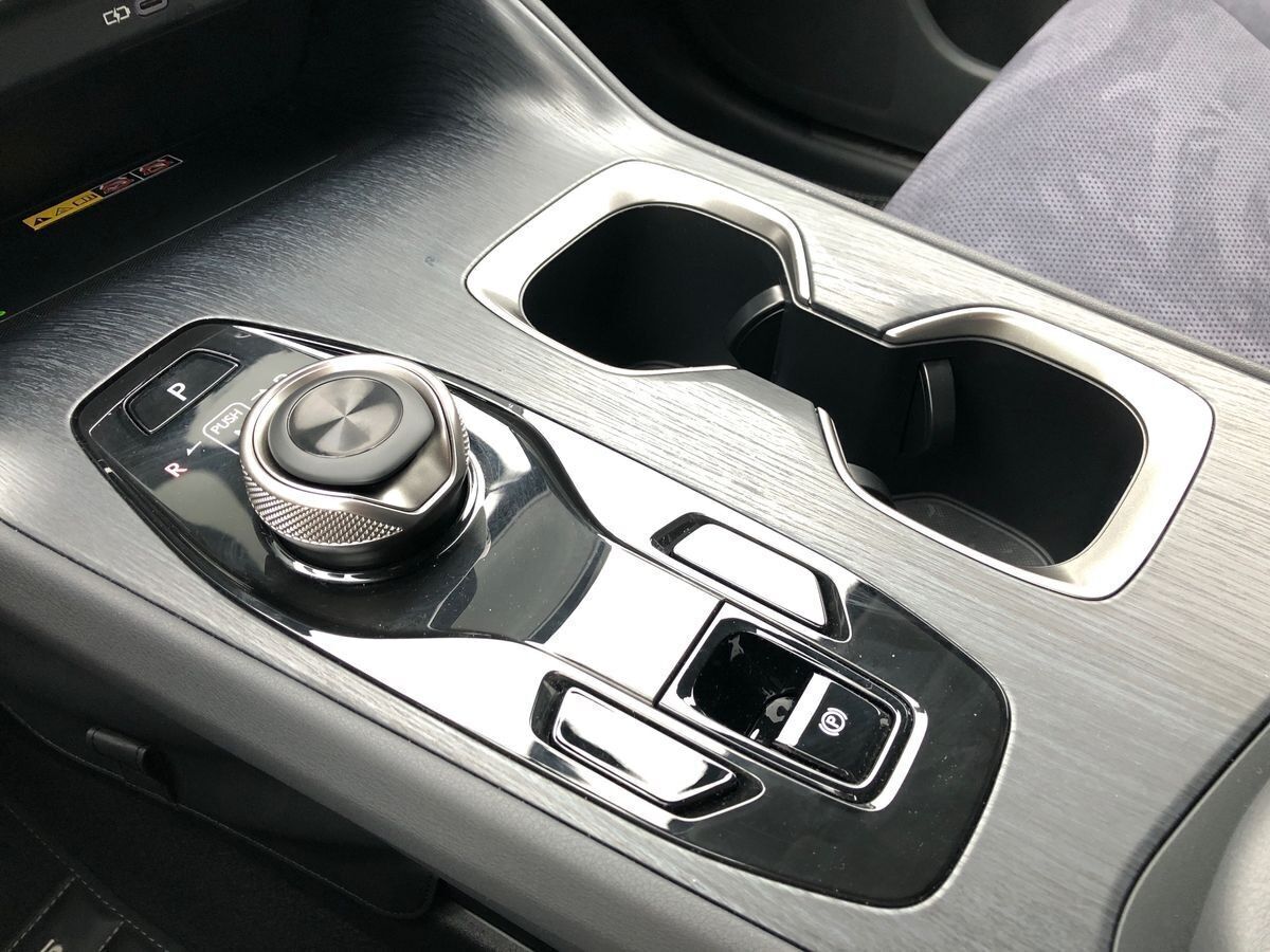 Sølv Lexus RZ fra 2024