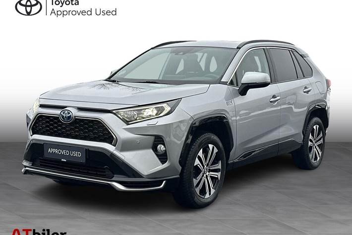 Grå Toyota RAV4 Plug-in fra 2021