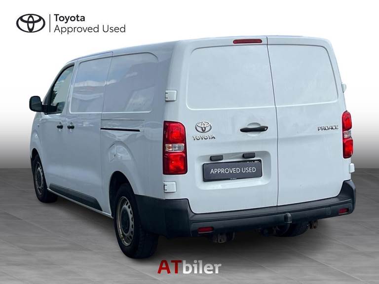 Toyota ProAce 2,0 Long D Comfort m/ dobbelt skydedør, bagklap 122HK Van 6g