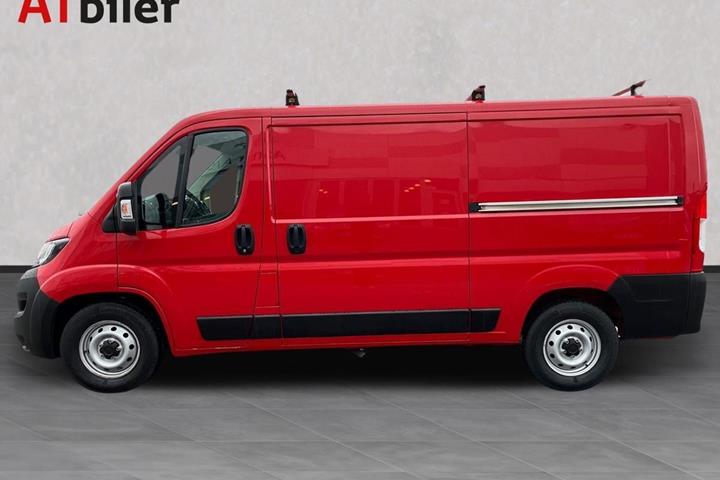 Rød Fiat Ducato fra 2022