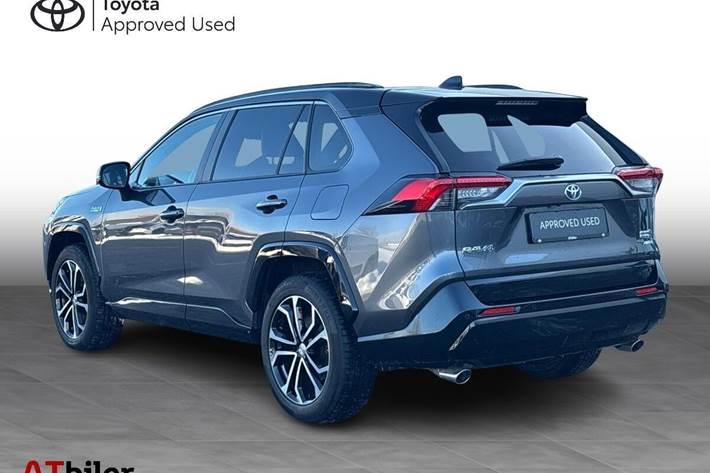 Grå Toyota RAV4 Plug-in fra 2021
