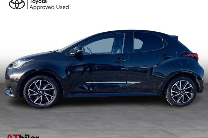 Sort Toyota Yaris fra 2023