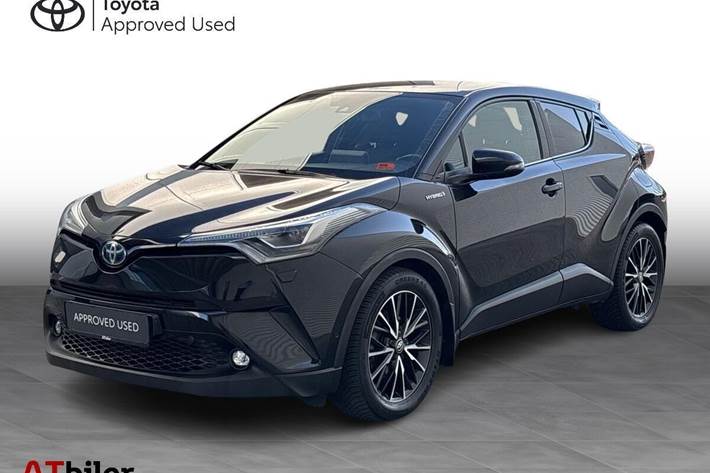 Sort Toyota C-HR fra 2018