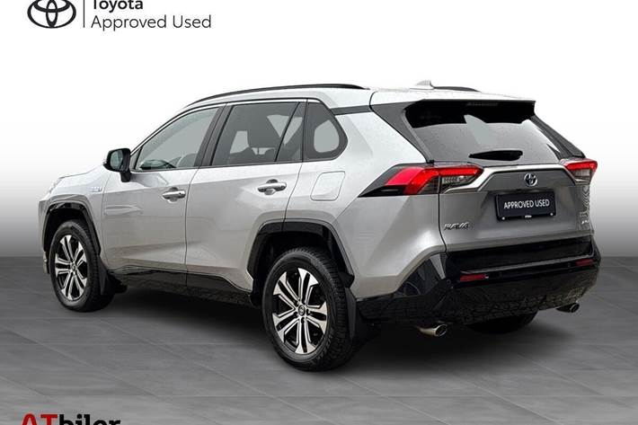 Grå Toyota RAV4 Plug-in fra 2021