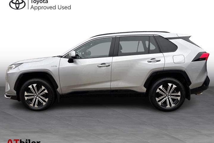 Grå Toyota RAV4 Plug-in fra 2021
