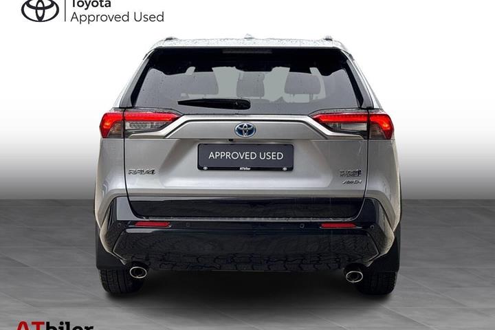 Grå Toyota RAV4 Plug-in fra 2021