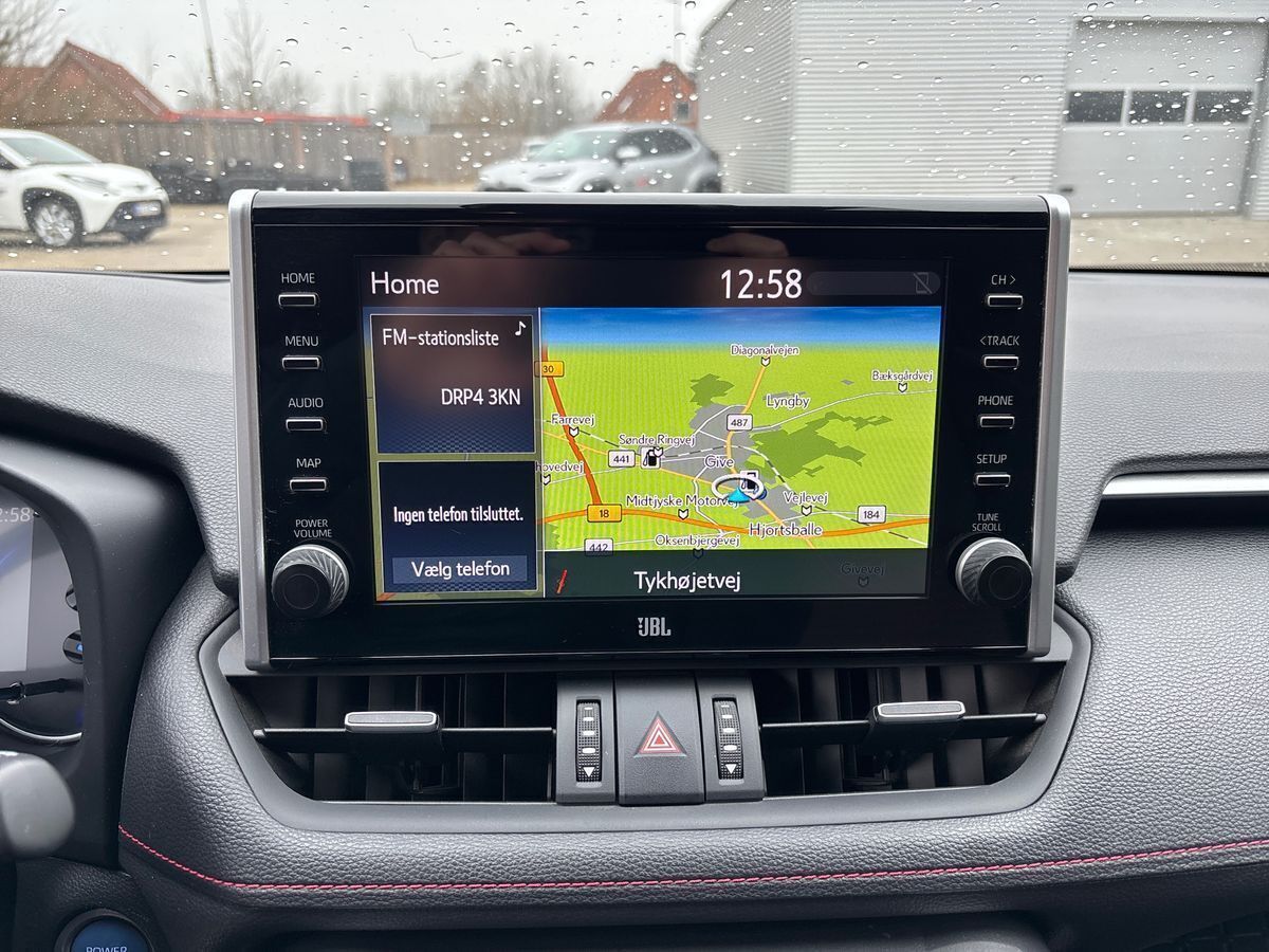 Grå Toyota RAV4 Plug-in fra 2021