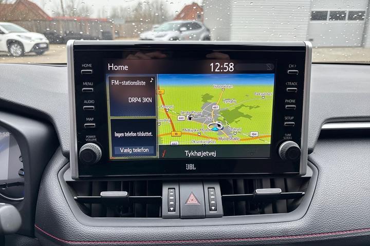 Grå Toyota RAV4 Plug-in fra 2021