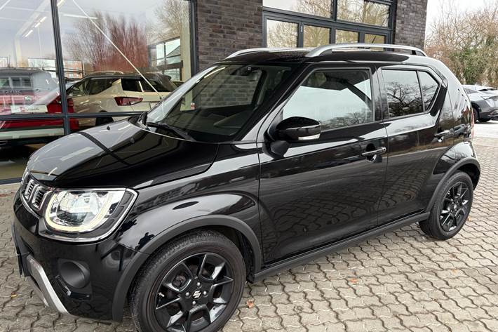 Sort Suzuki Ignis fra 2023 set udefra