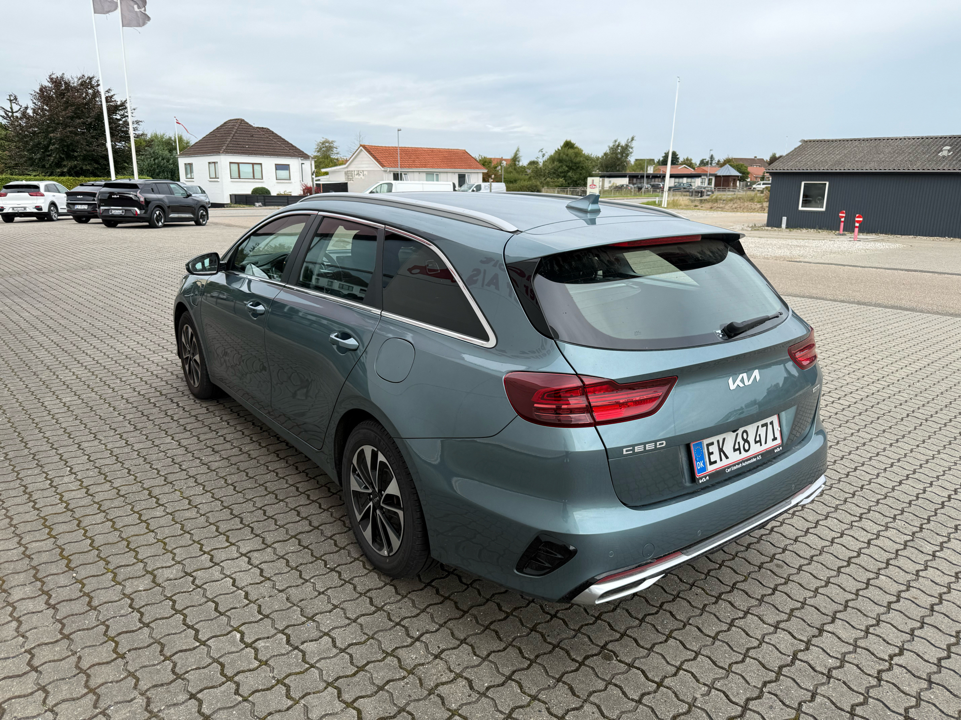 Grå Kia Ceed fra 2023