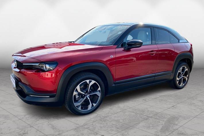 Rød Mazda MX-30 fra 2025