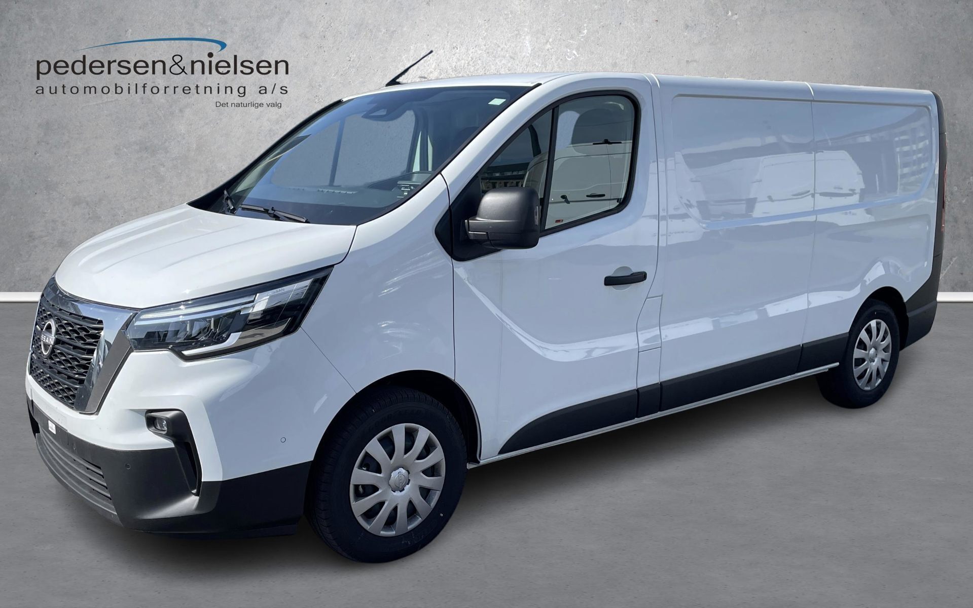 Hvid Nissan Primastar fra 2026