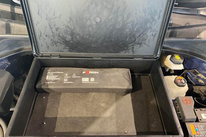 Blå Kia e-Niro fra 2021