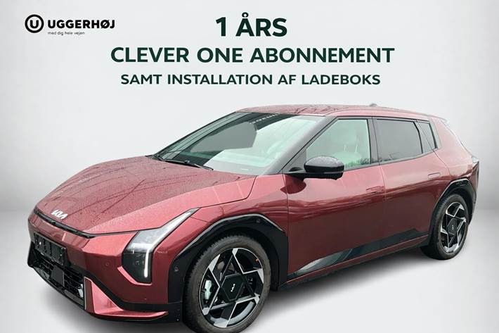 Rød Kia EV4 fra 2026