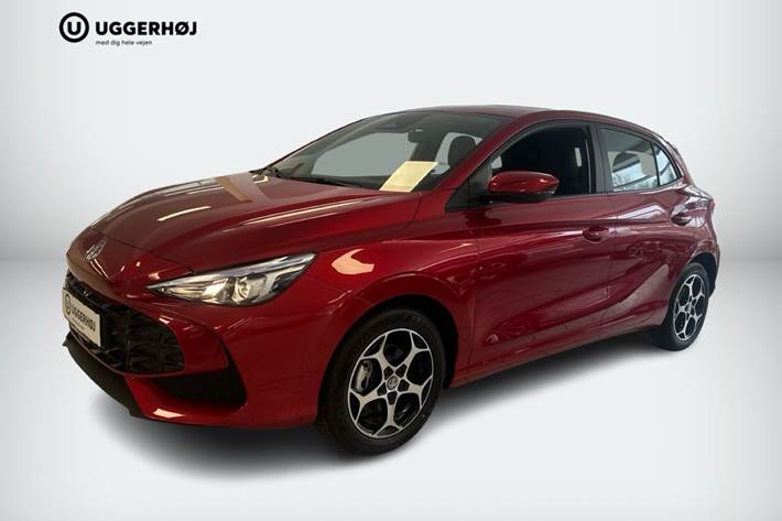 Rød MG MG3 fra 2026