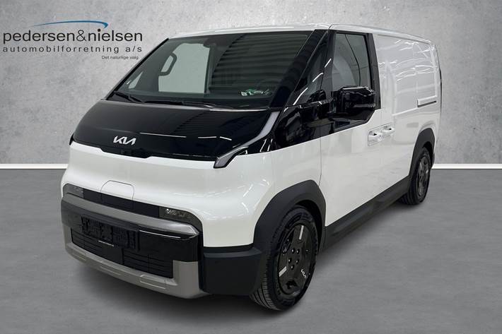 Hvid Kia PV5 Cargo fra 2026 set udefra